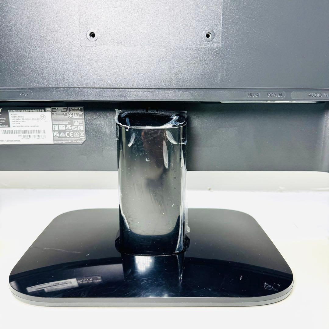 2024年製 Acer 液晶モニター　KA272 Hbmix 27インチ