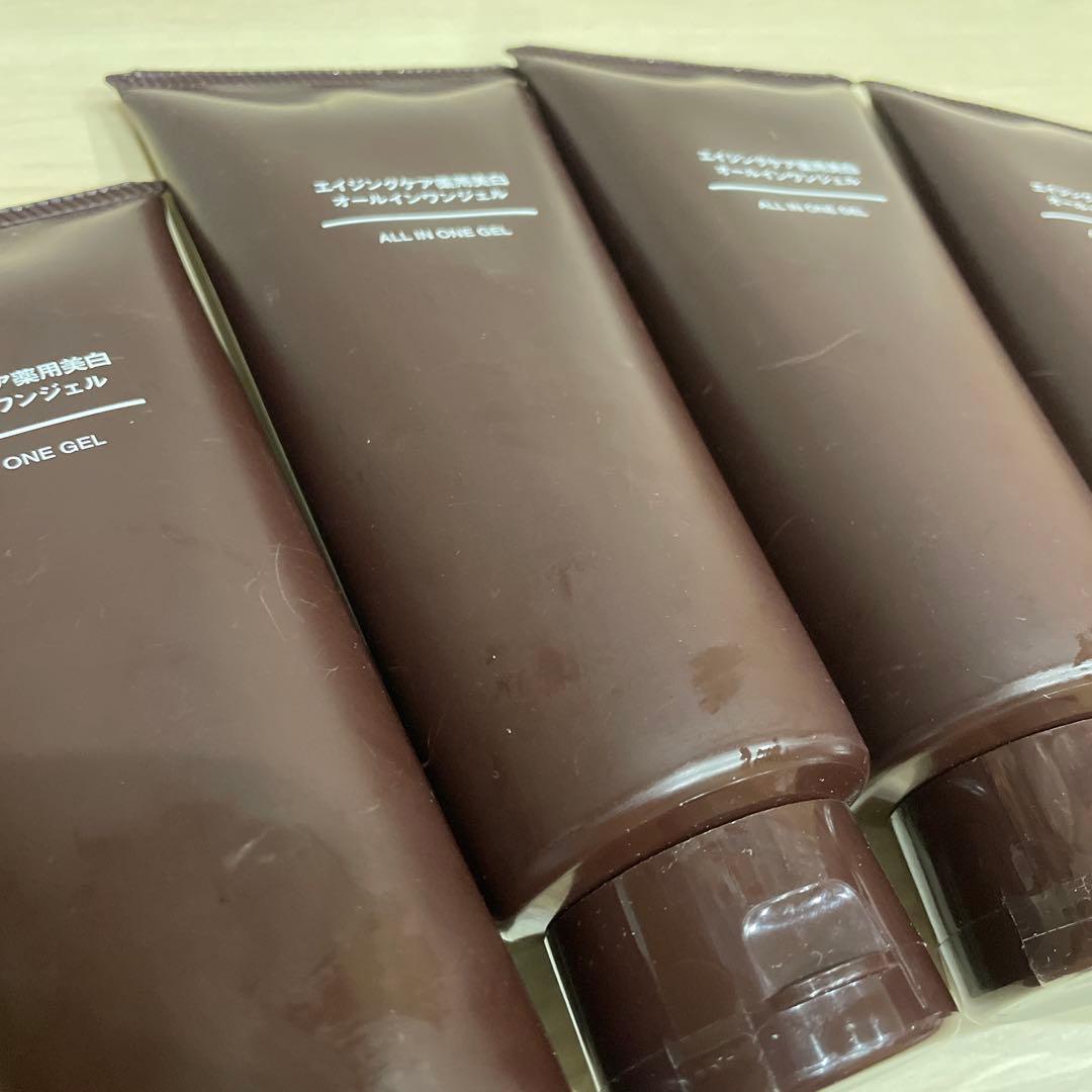 無印良品 薬用美白オールインワンジェル 200ｇ4本セット 大容量
