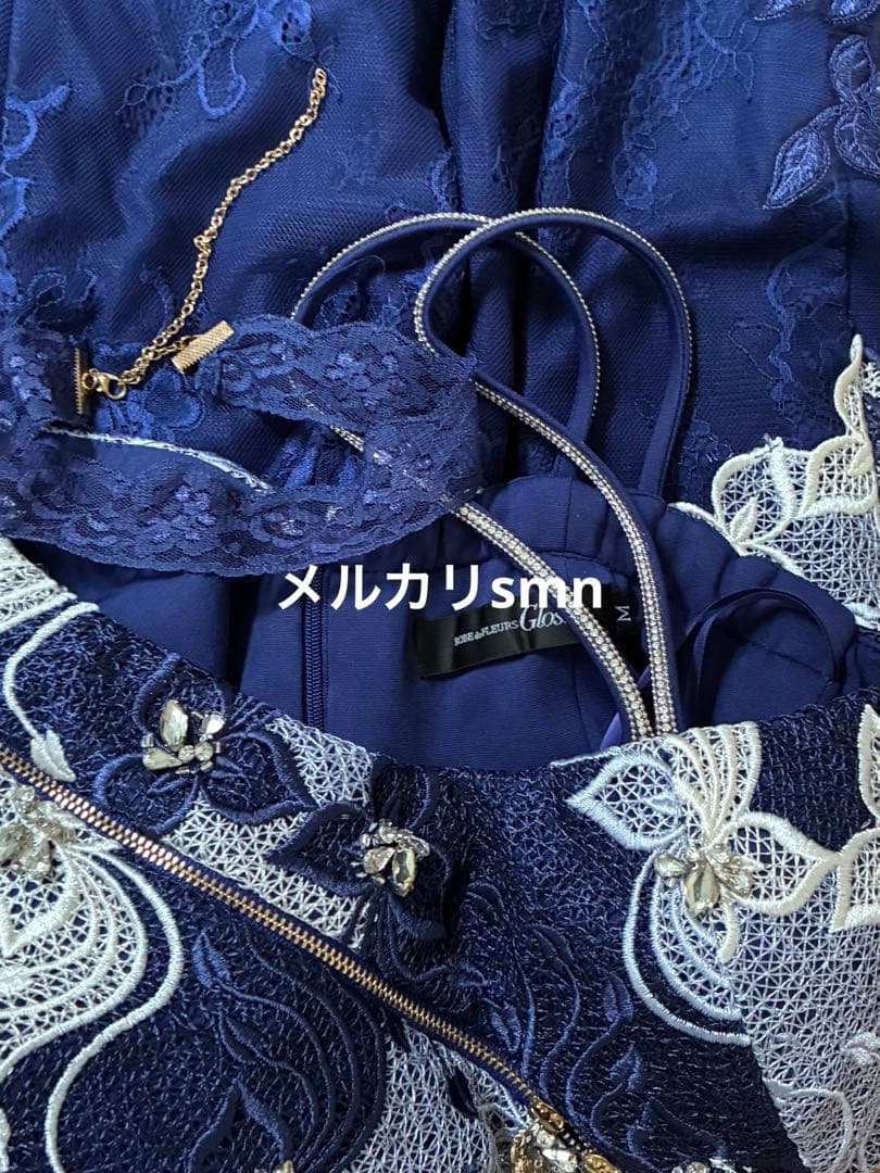 新品　robe de fleurs glossy ドレス　M シュガー