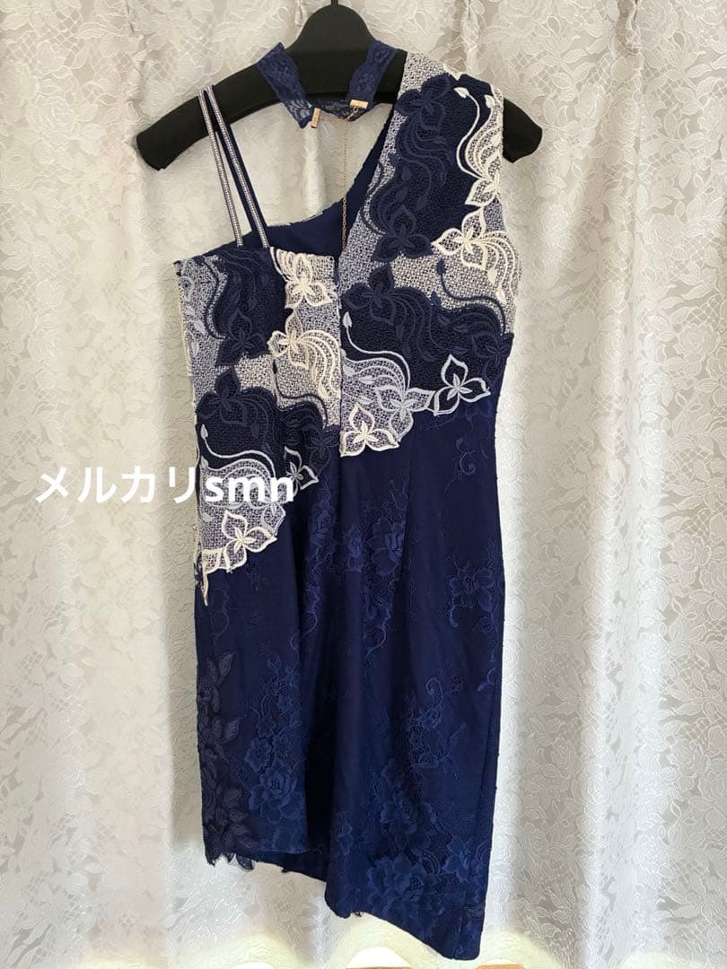 新品　robe de fleurs glossy ドレス　M シュガー