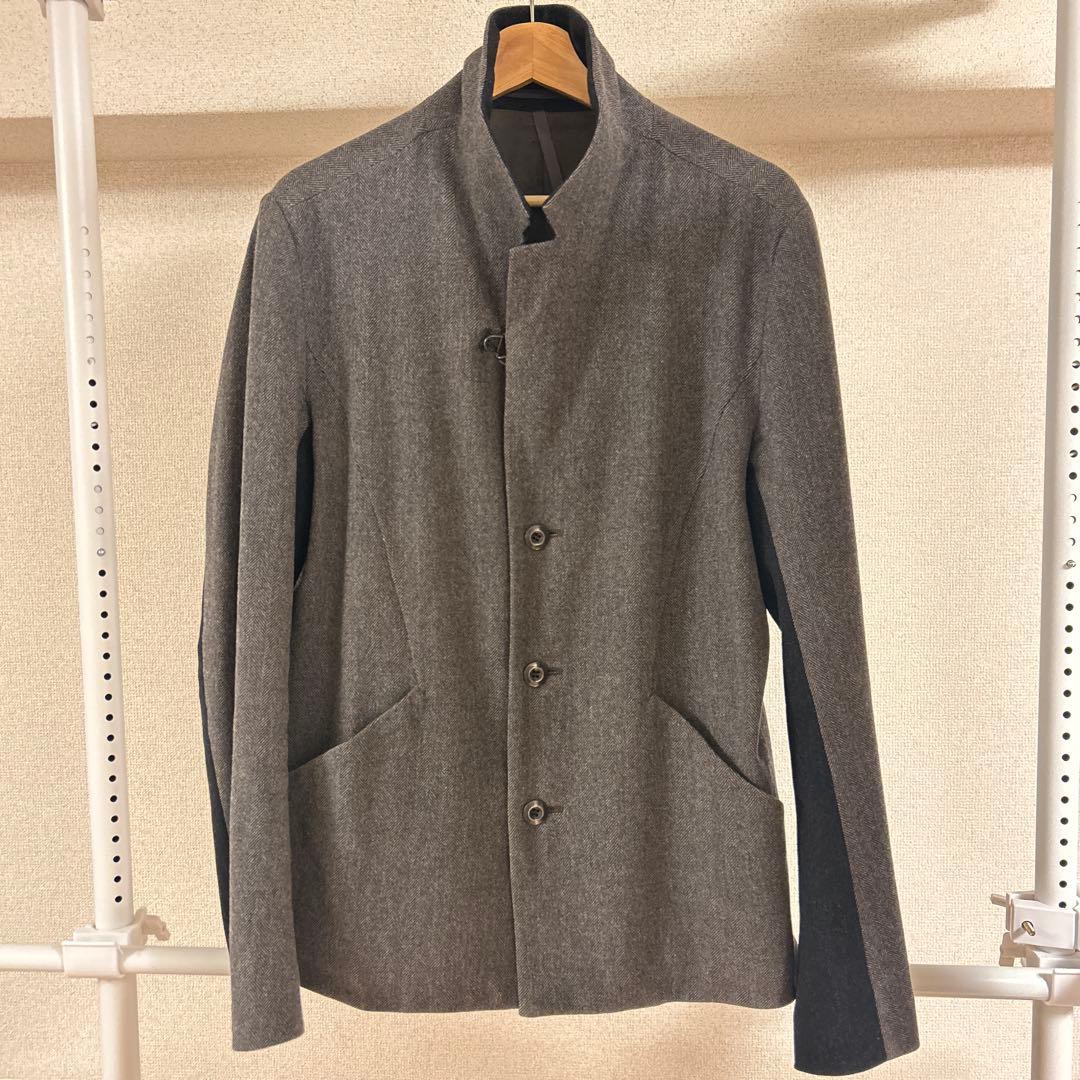 KAZUYUKIKUMAGAI　 カシミア混ストレッチヘリンボーンセットアップ