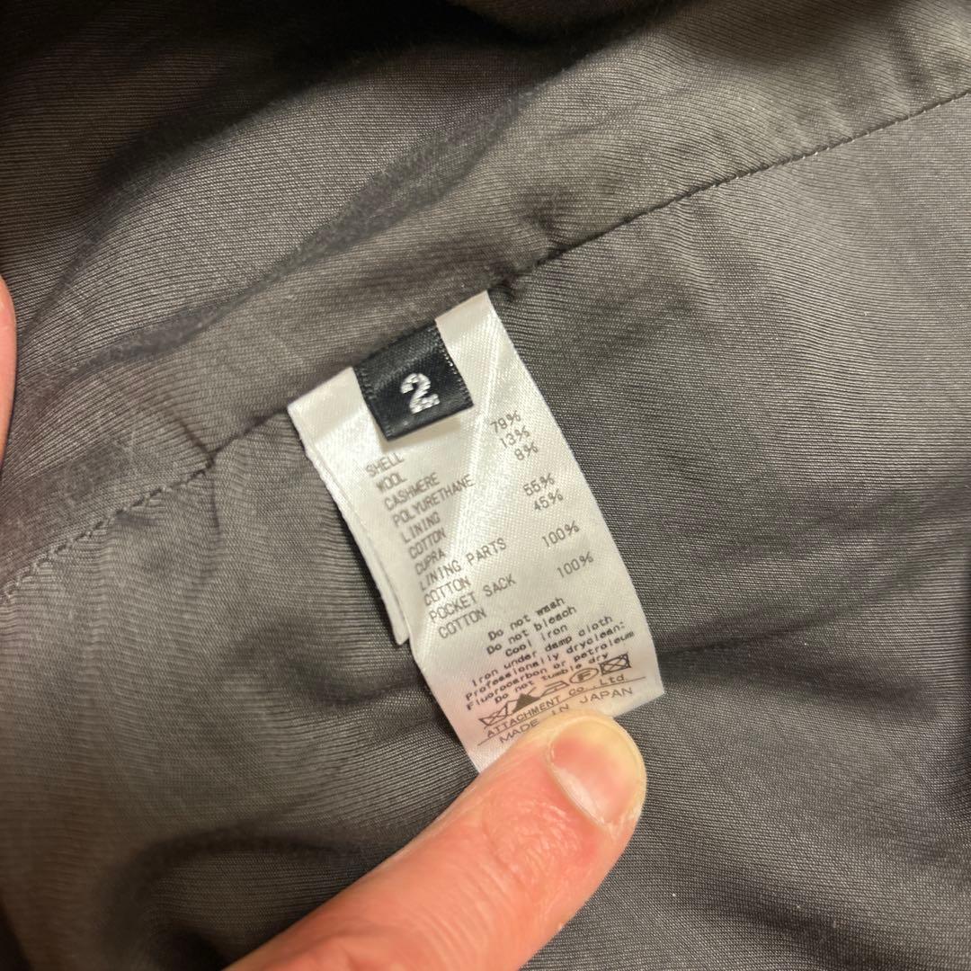 KAZUYUKIKUMAGAI　 カシミア混ストレッチヘリンボーンセットアップ