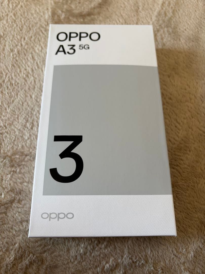 スマートフォン OPPO A3 5G 本体　パープル　美品