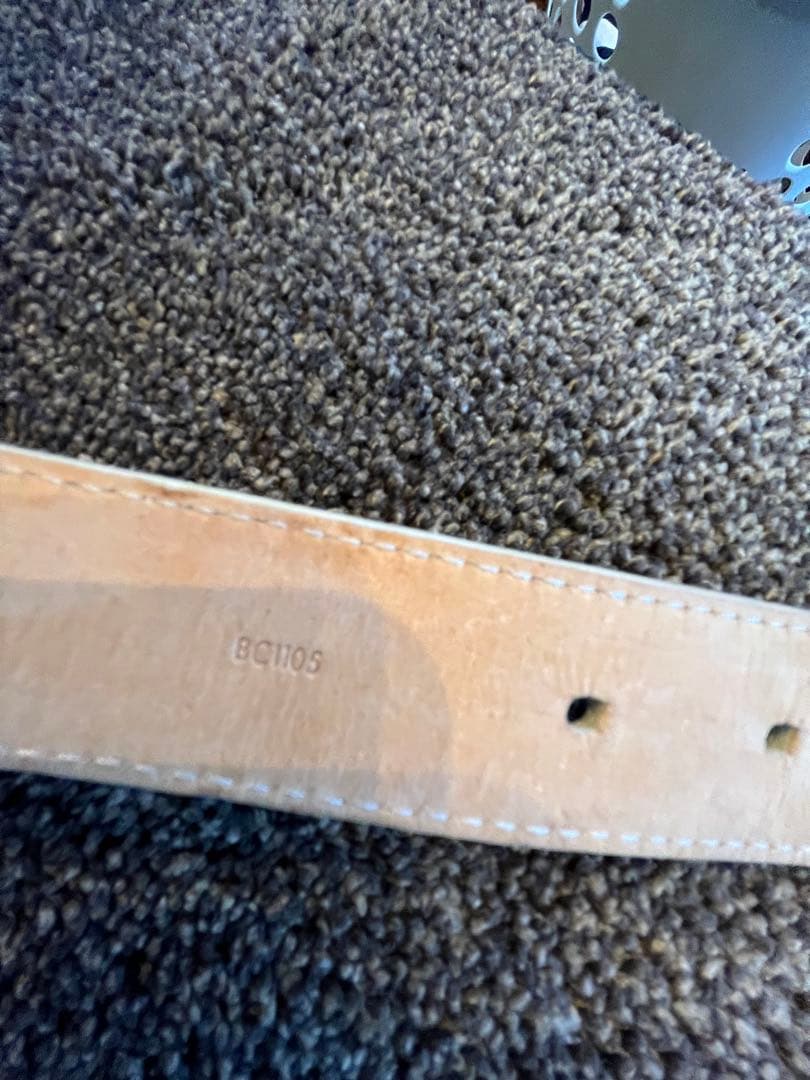 ちー　LOUIS VUITTON ダミエパターン ベルト