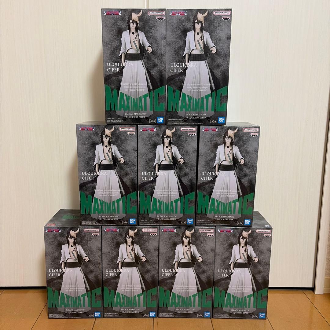 BLEACH MAXIMATIC ULQUIORRA CIFER フィギュア9体