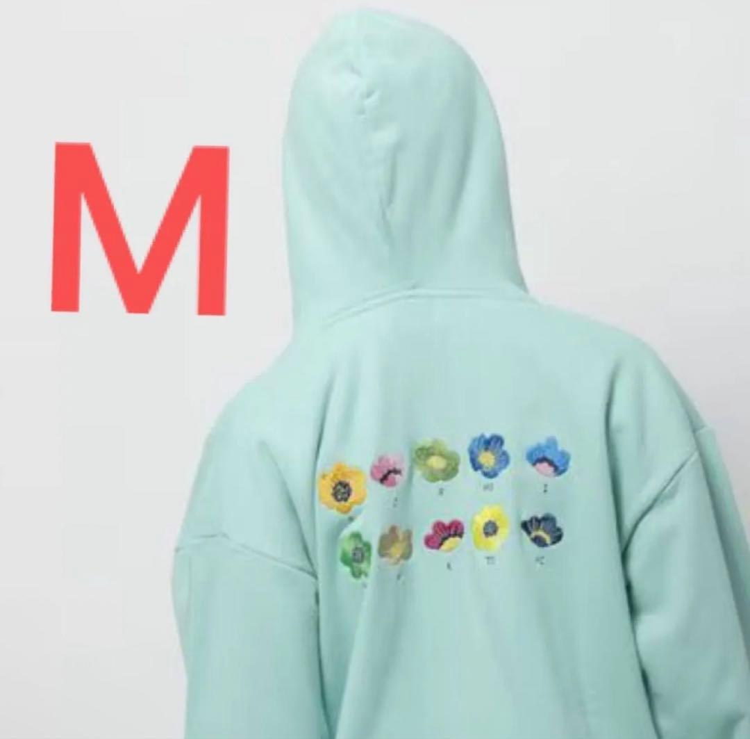 ボーイフレンド　ニコアンド　パーカー　ミント　M