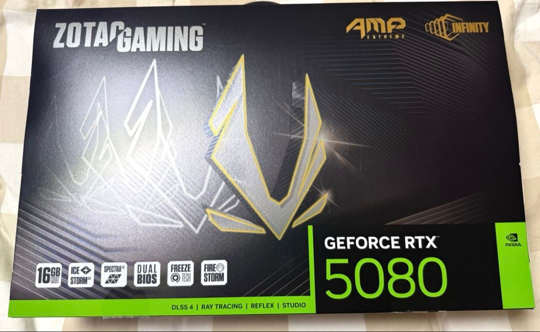 グラフィックボード・グラボ・ビデオカード ZOTAC GAMING GeForce RTX 5080