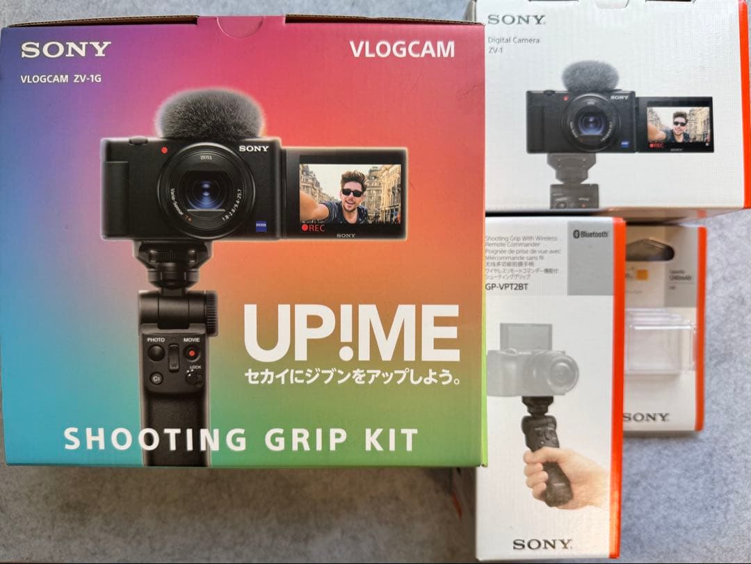SONY VLOGCAM ZV-1 シューティンググリップキット ※おまけ付