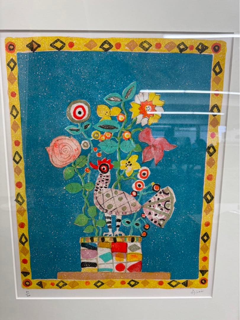 リトグラフ　ポールアイズピリ　PAUL AIZPIRI 直筆サイン　20/200