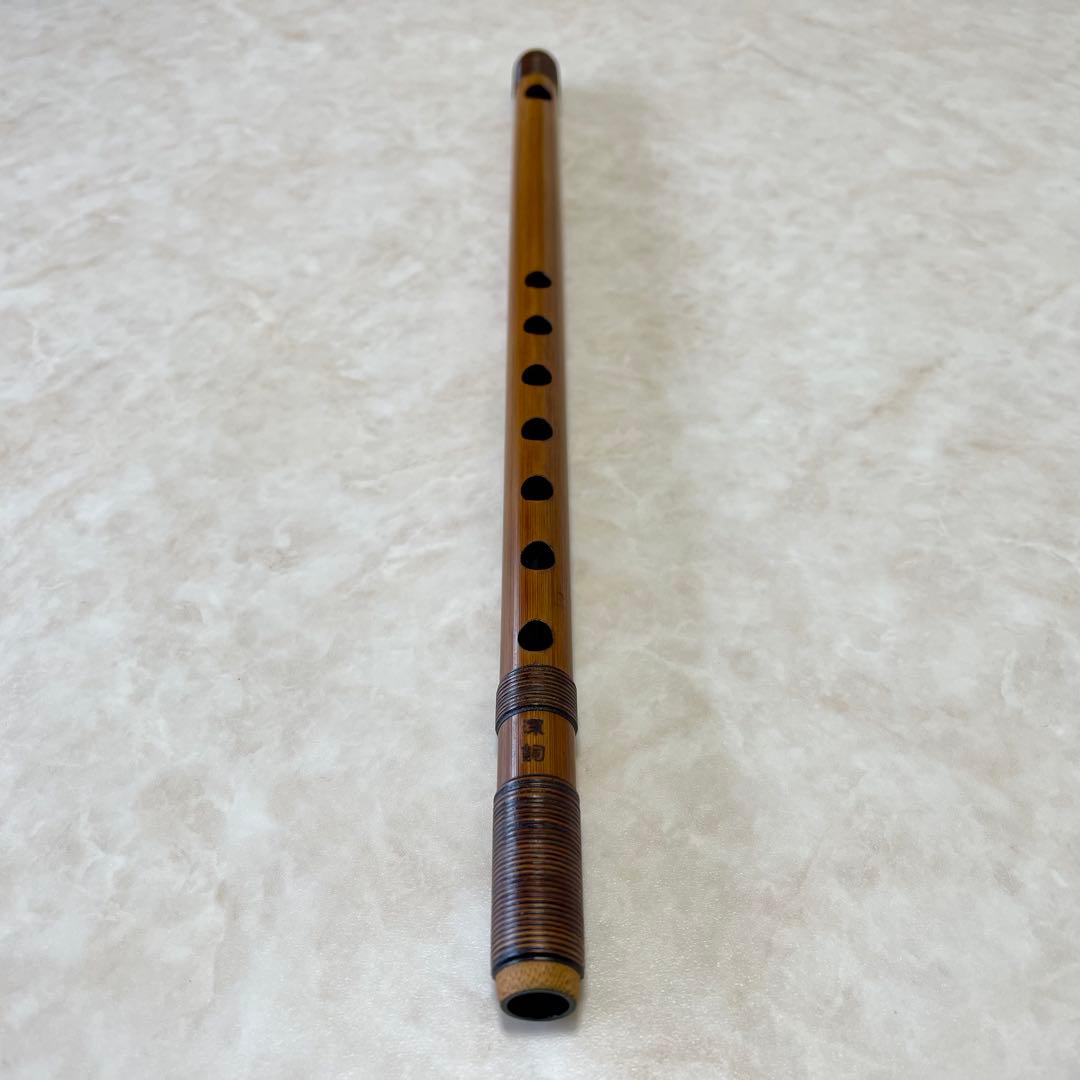 篠笛古典調 七本調子 天地巻 深詞管