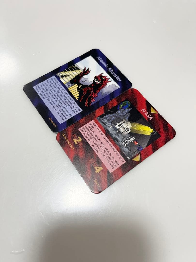 イルミナティカードAtomic Monster、NASAフリーメイソン絶版廃盤