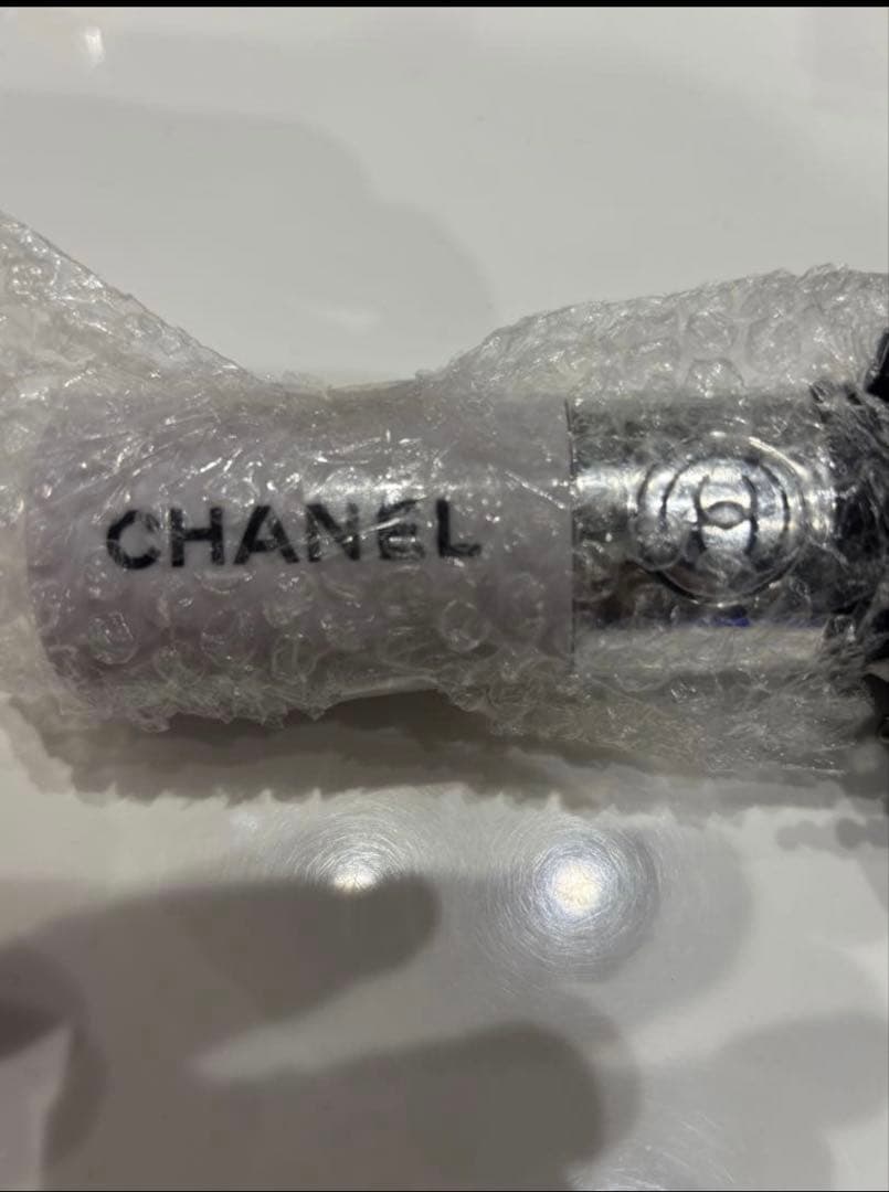 CHANEL折りたたみ傘 フラワーモチーフ 晴雨兼用