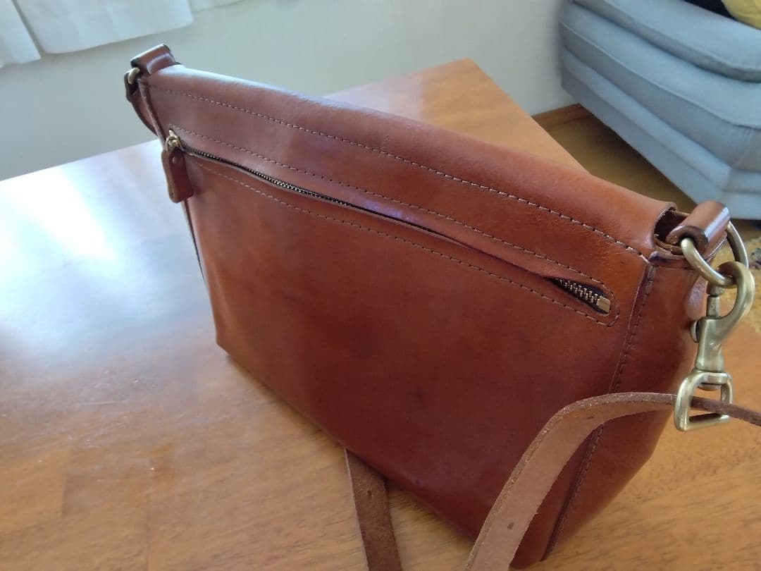 Organ Herz ショルダーバッグ G-37 アンバーM！ 定価38500円