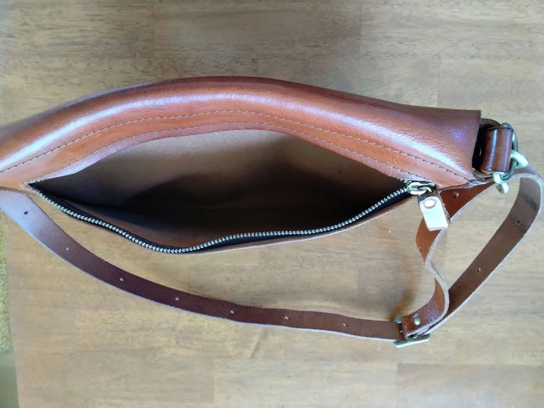 Organ Herz ショルダーバッグ G-37 アンバーM！ 定価38500円