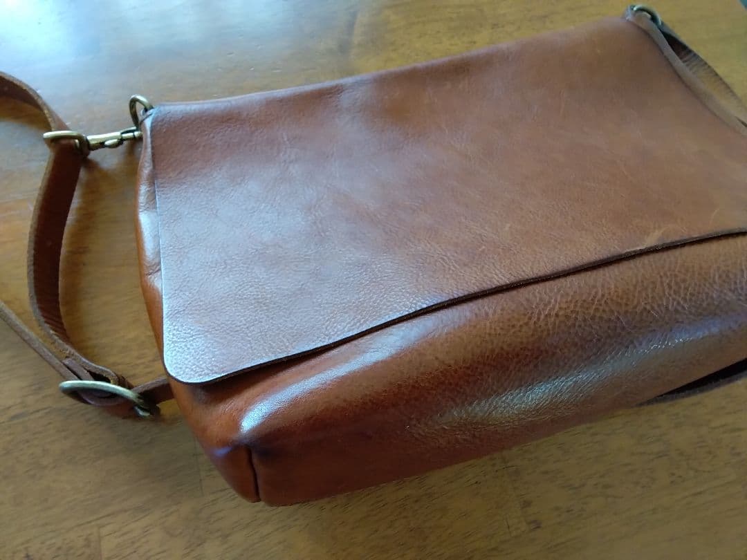 Organ Herz ショルダーバッグ G-37 アンバーM！ 定価38500円