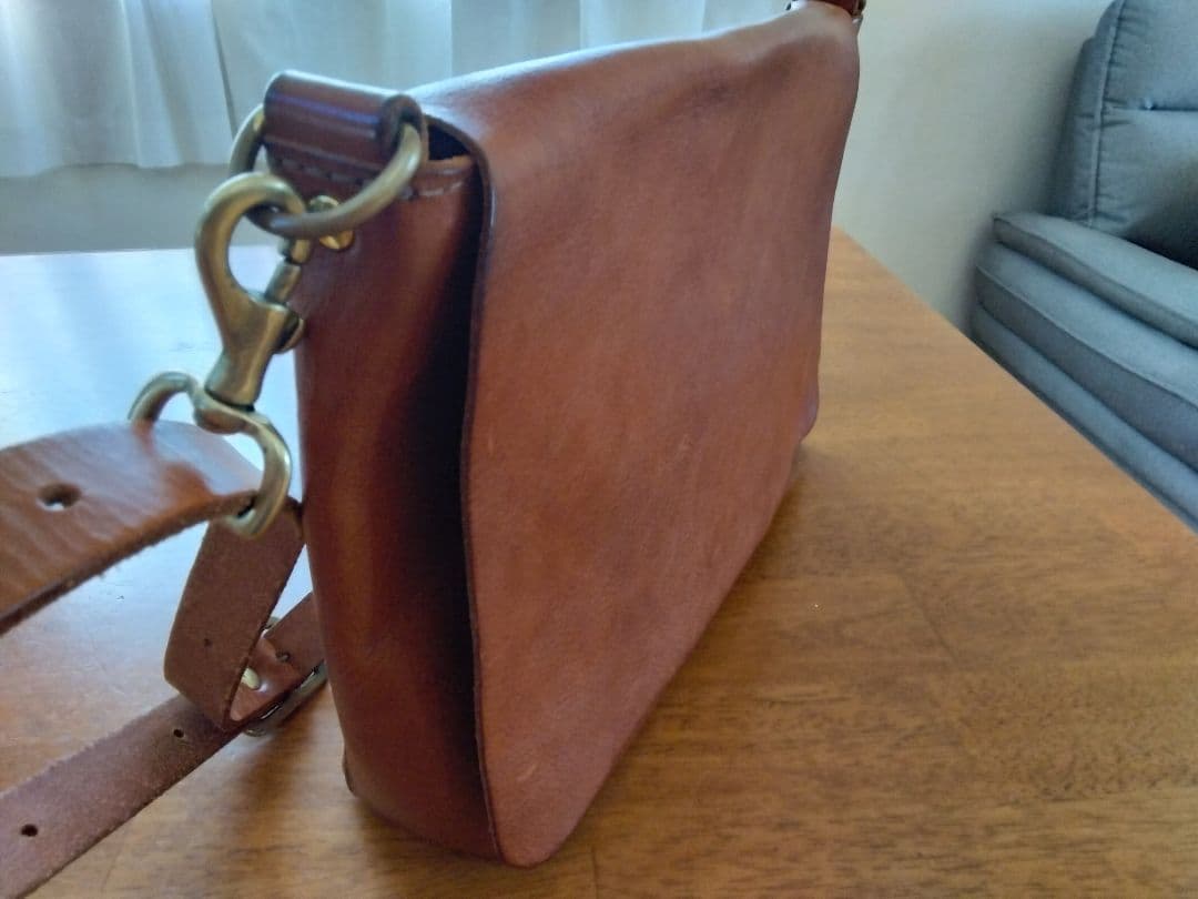 Organ Herz ショルダーバッグ G-37 アンバーM！ 定価38500円