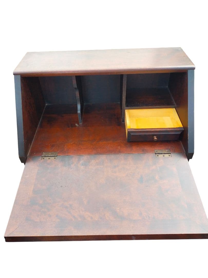 ☆北海道民芸家具☆アンティークライティングビューロー