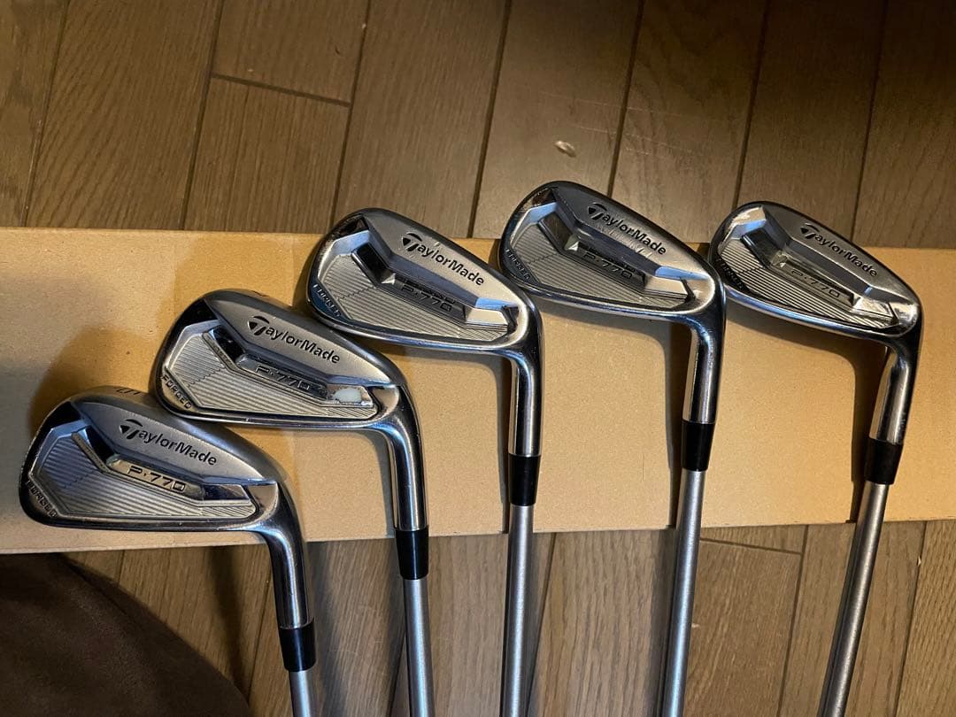 【美品】TaylorMade P770 FORGEDアイアンセット KBS