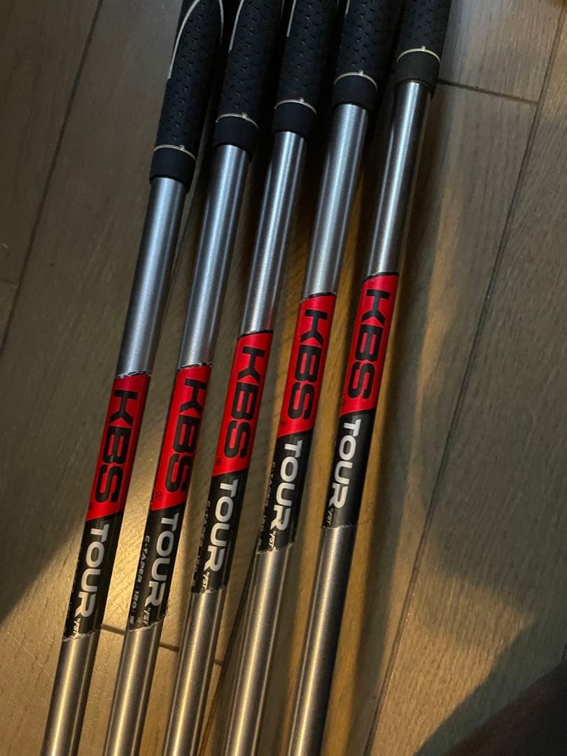 【美品】TaylorMade P770 FORGEDアイアンセット KBS