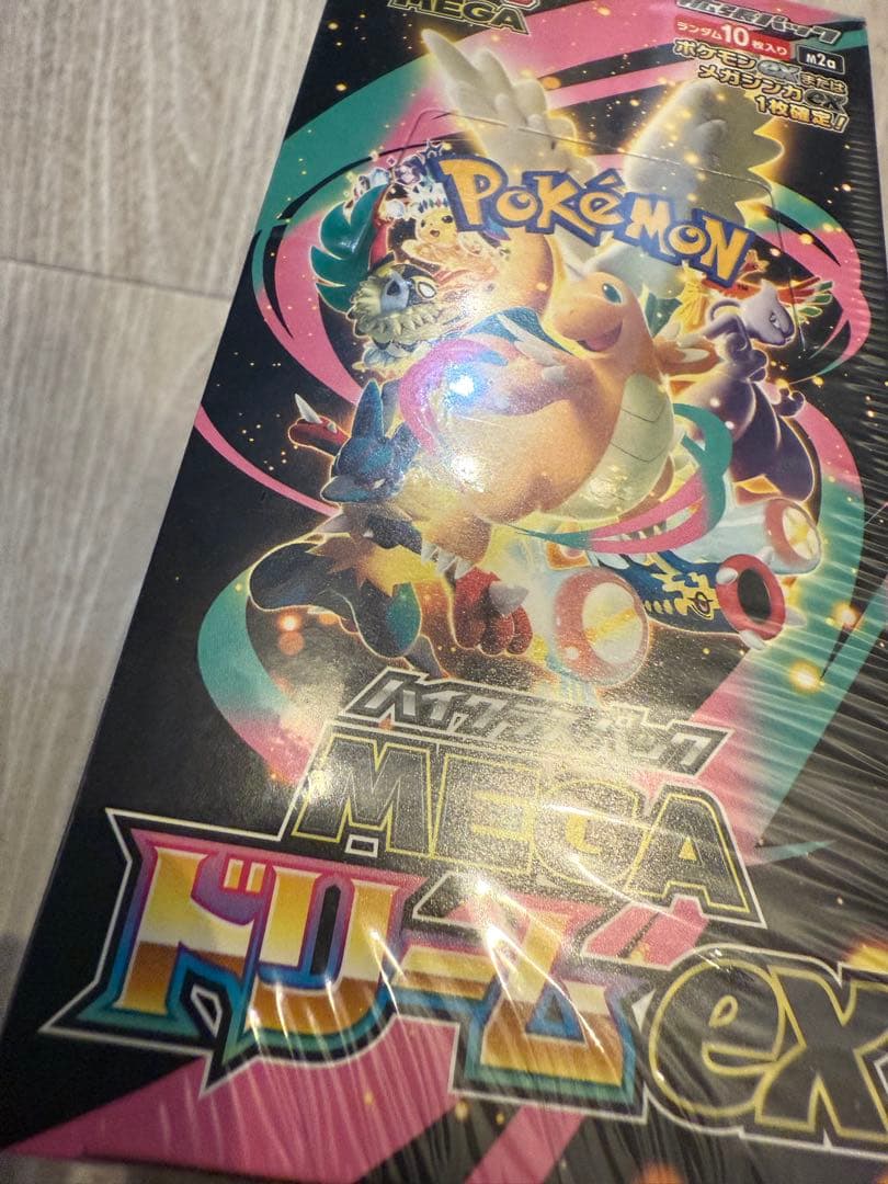 未開封★ポケモンカードゲーム MEGAドリームex 1BOX シュリンク付