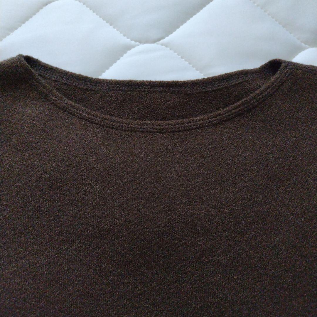 ヨーガンレール　ベビーアルパカ混梨地　Aラインチュニック＊美品