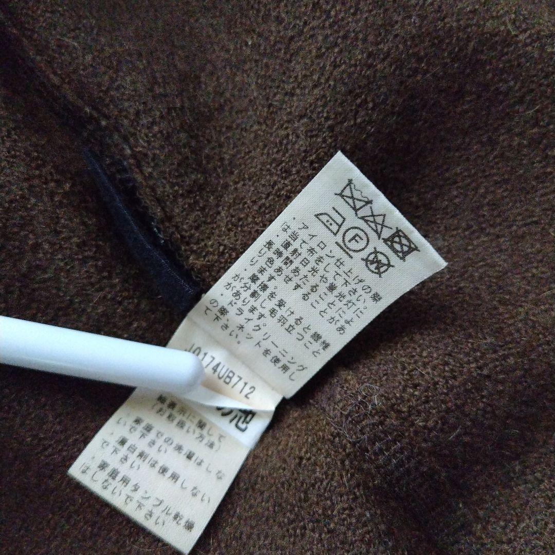 ヨーガンレール　ベビーアルパカ混梨地　Aラインチュニック＊美品