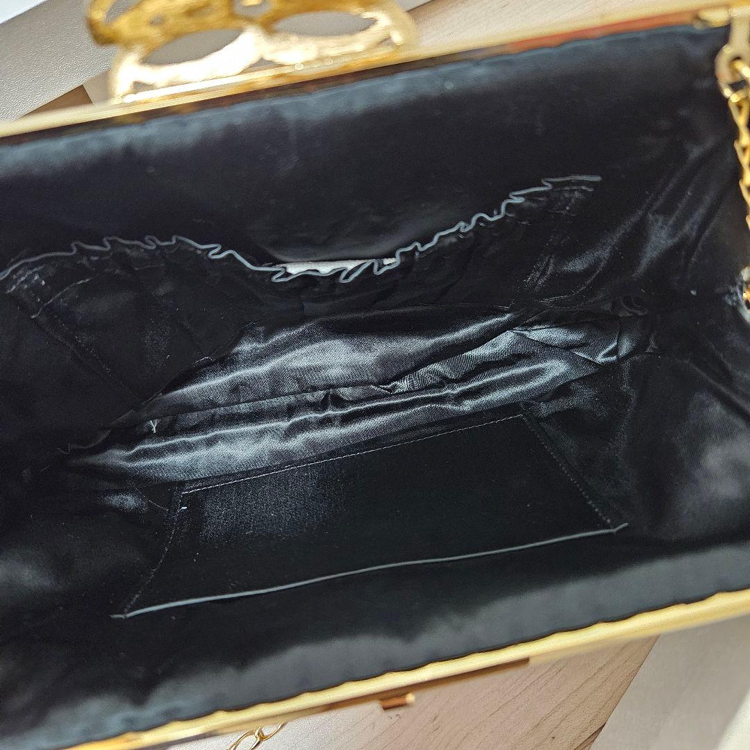 Petit Point プチポアン 久家道子 刺繍クラッチバッグ