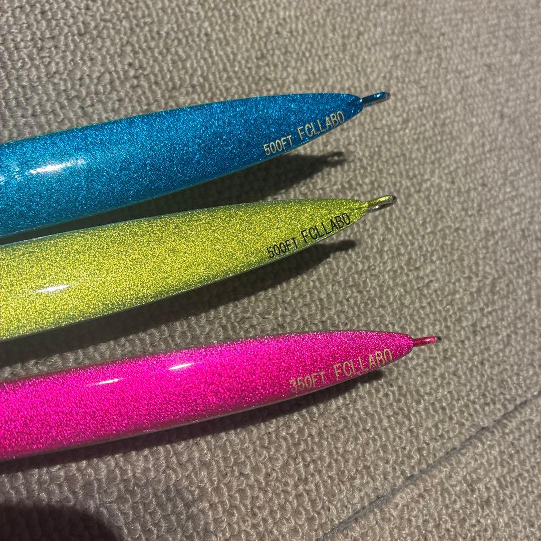 FCL FTシリーズ　メタルジグ 500g×2本　350g×1本