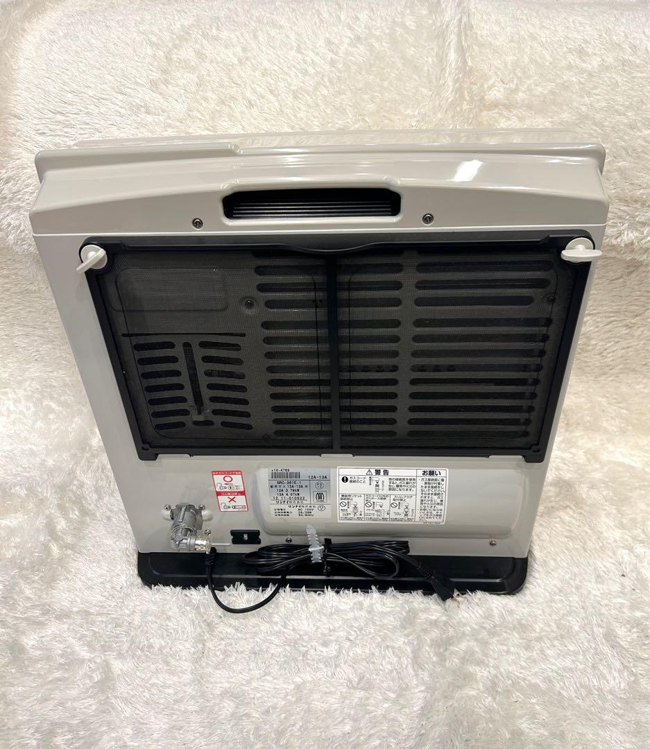 【美品】Rinnai リンナイ ガスファンヒーターSRC-361E ガスコード付