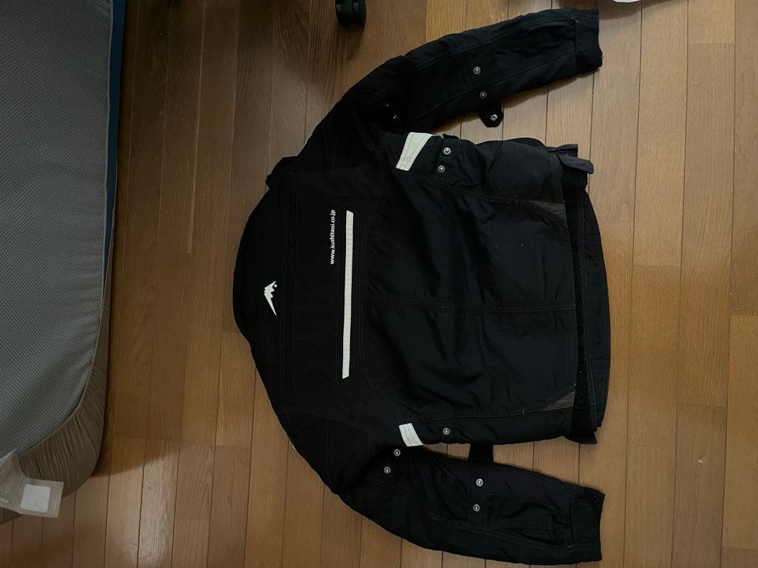 KUSHITANI バイクジャケット L ブラック