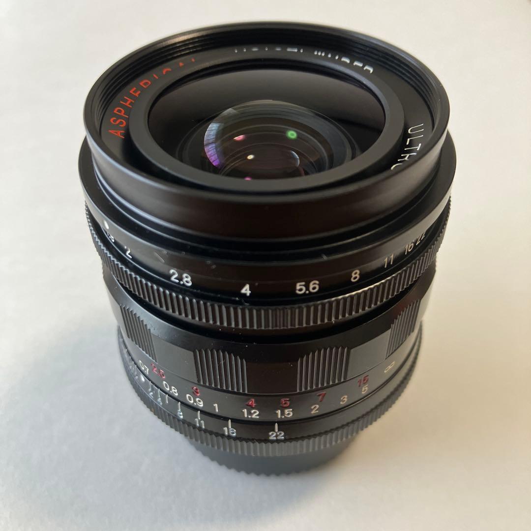 Voigtlander ULTRON 28mm F1.9/LMリング等付属付