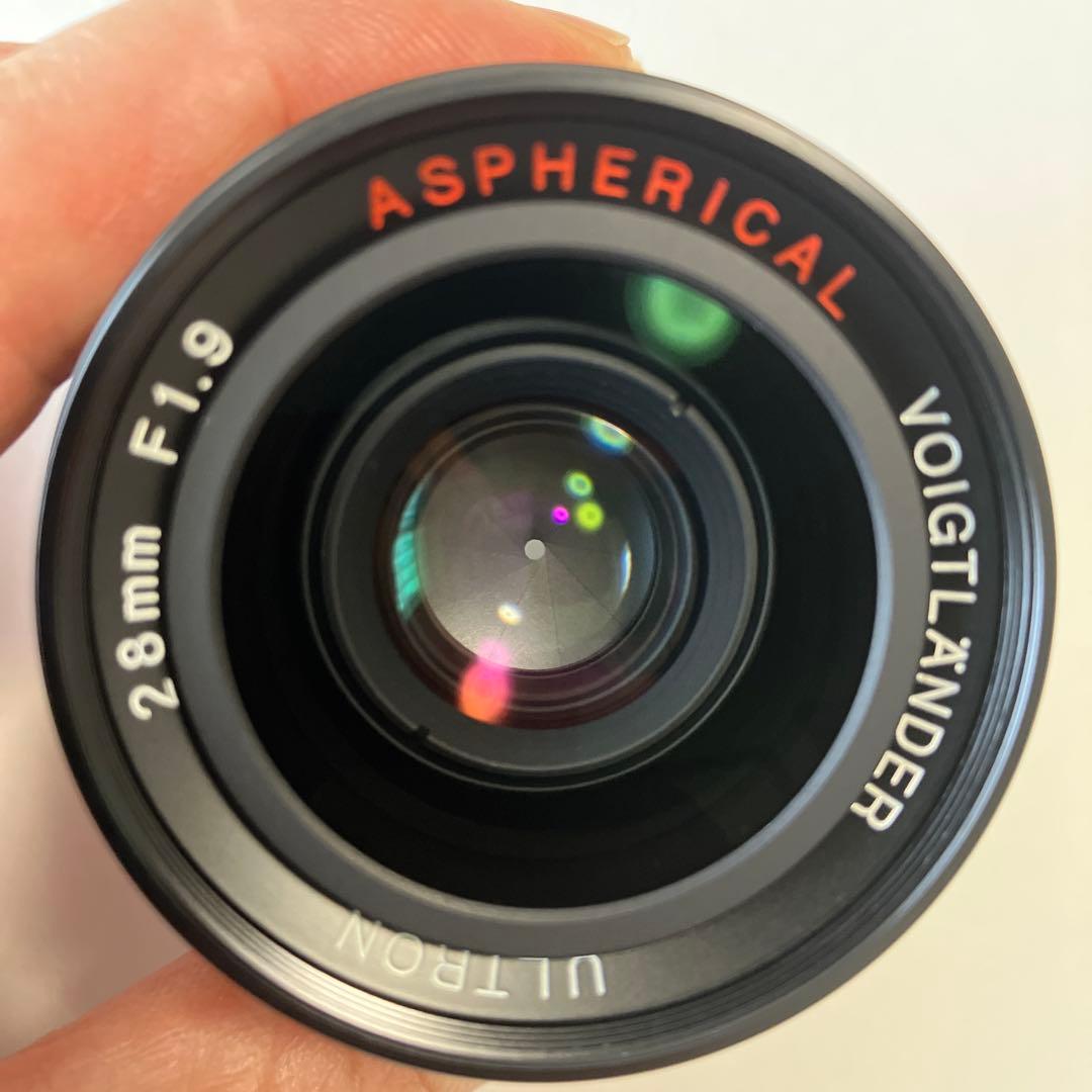 Voigtlander ULTRON 28mm F1.9/LMリング等付属付