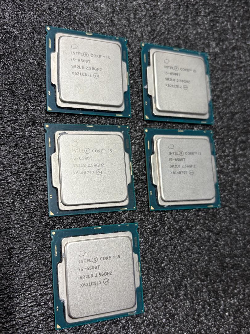 Intel Core i5-6500T CPU 2.50GHz 5個