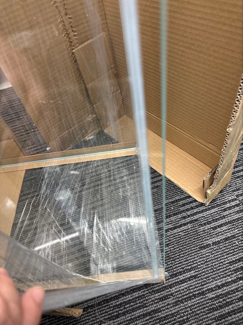 専用品　水槽 90CM 90*30*36 フランジ付き