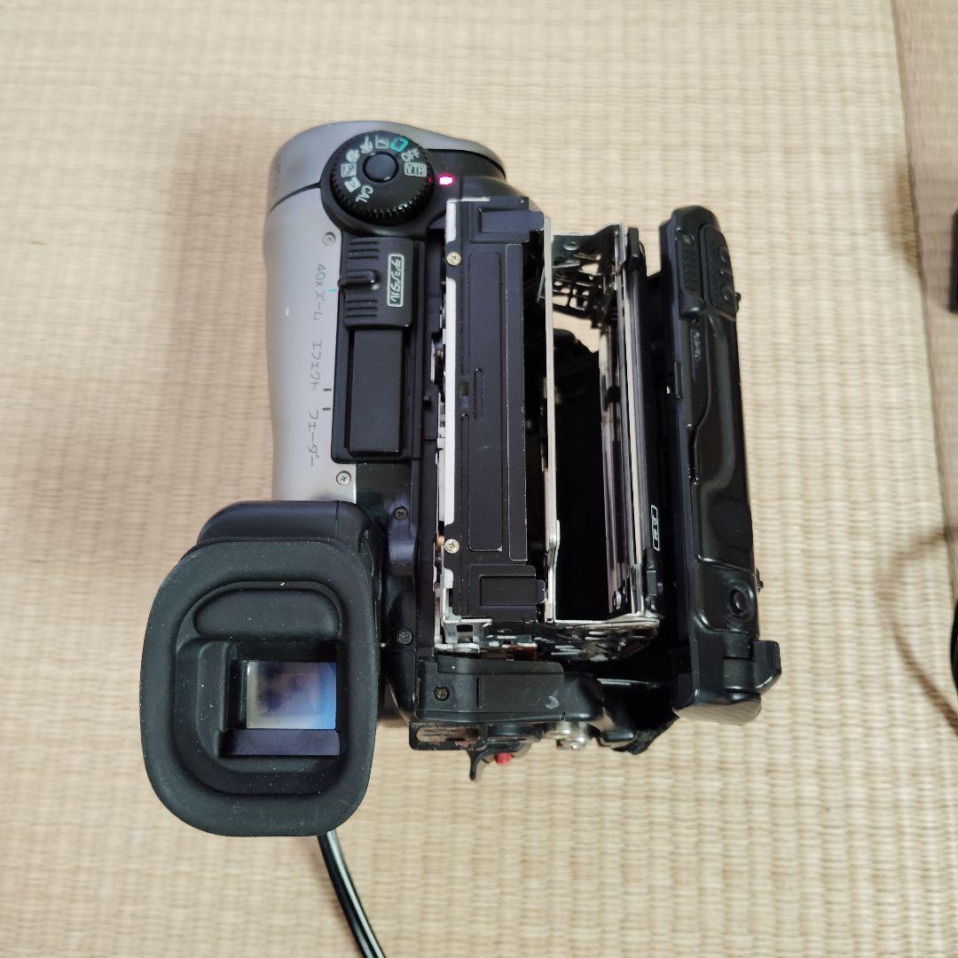 8mmビデオ　ダビング ビデオカメラ MB-E2＆バッテリー＆新品テープ　他