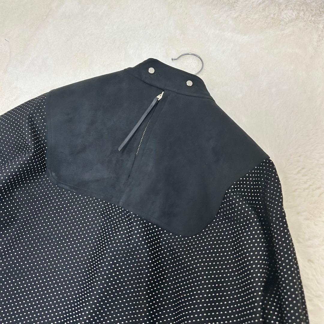 【極美品】ザリラクス フランネル バックジップ ロングワンピース 36