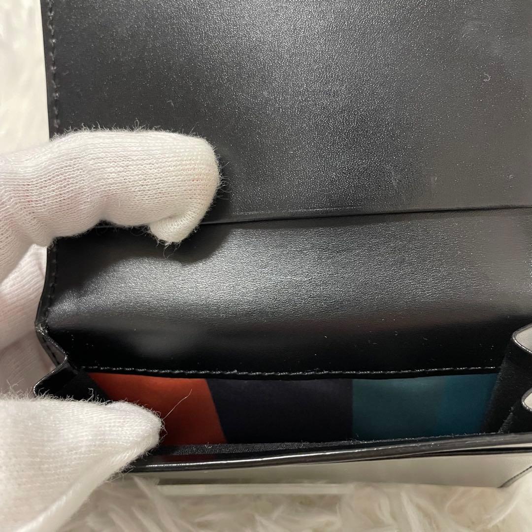 【美品】ポールスミス　名刺入れ　カードケース　ブラック