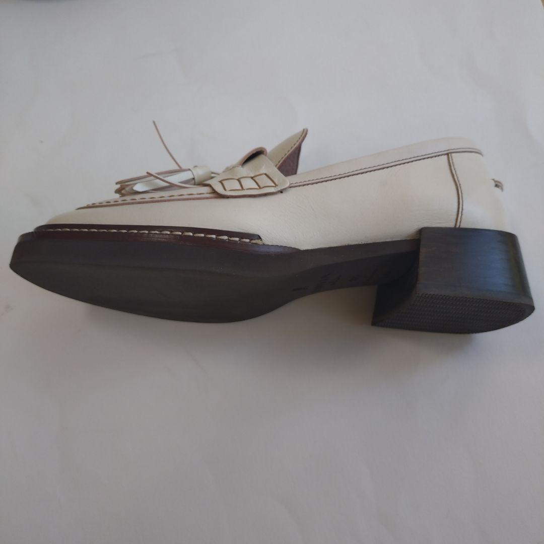 ランバン・オン・ブルー　タッセルフリンジローファー 22.5