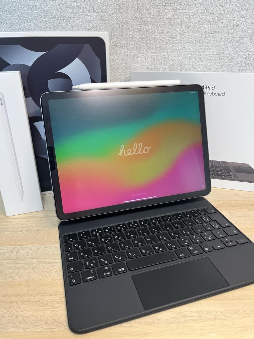 値下げ中！✨iPad Air 第5世代 256GB 純正キーボード&ペンシル付き