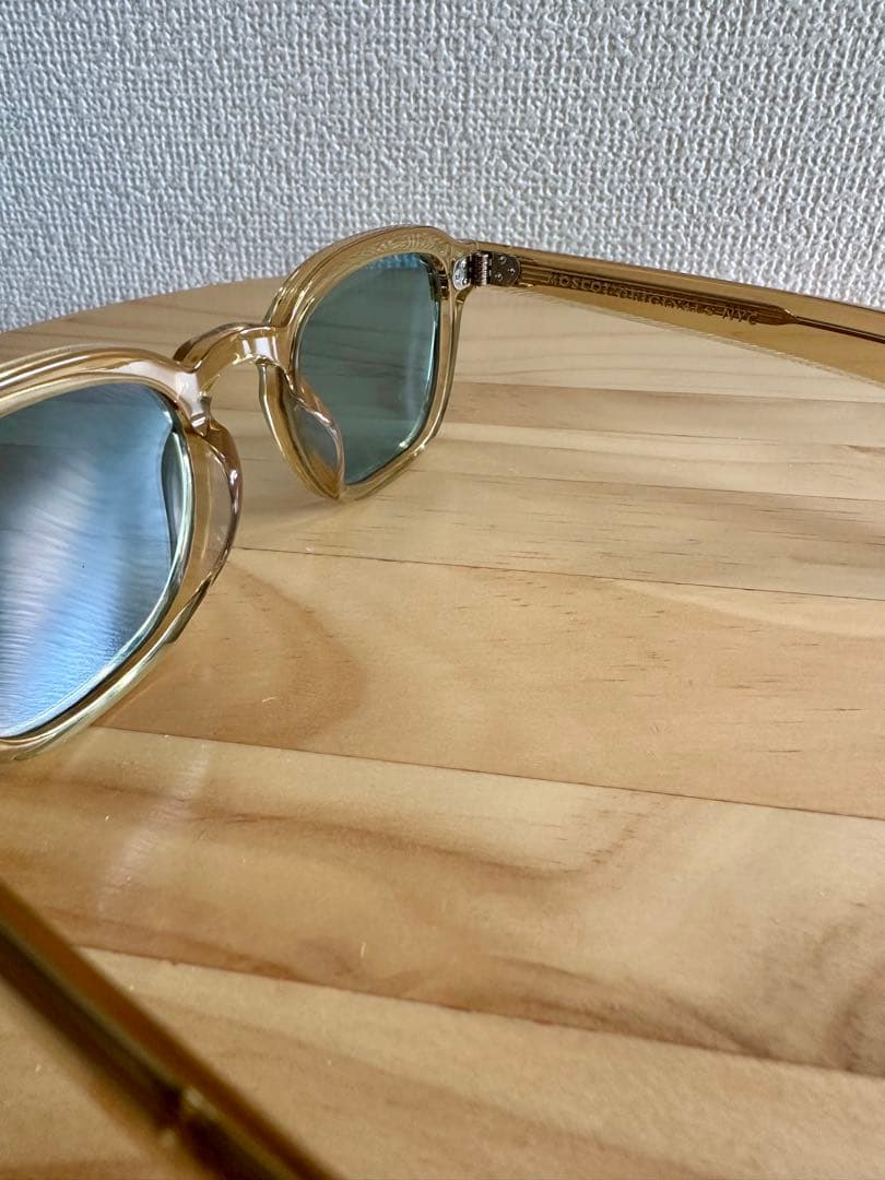 MOSCOT MOMZA サングラス カラーレンズ 眼鏡 度なし モスコット