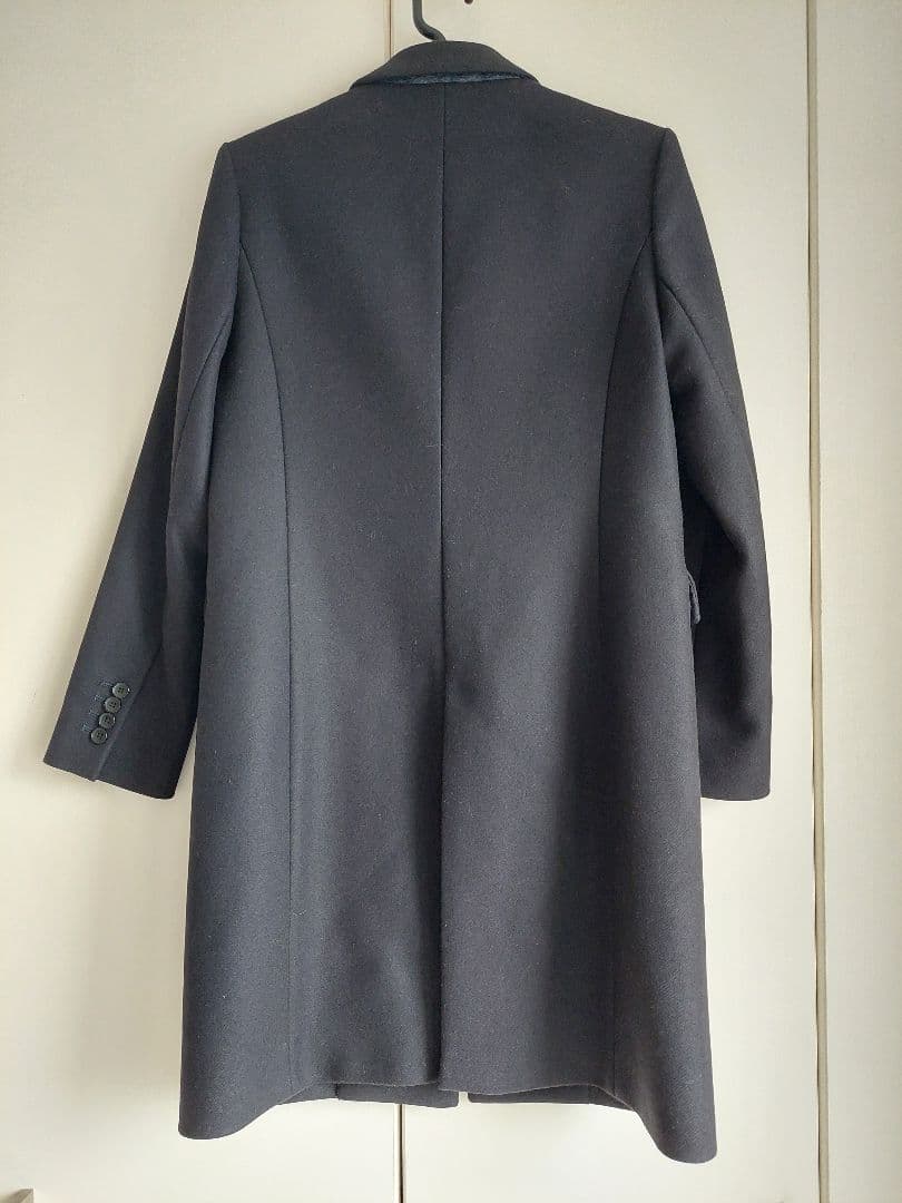 ✨極美品✨ANAYIカシミヤ テーラードジャケットコート 黒 シングルボタン