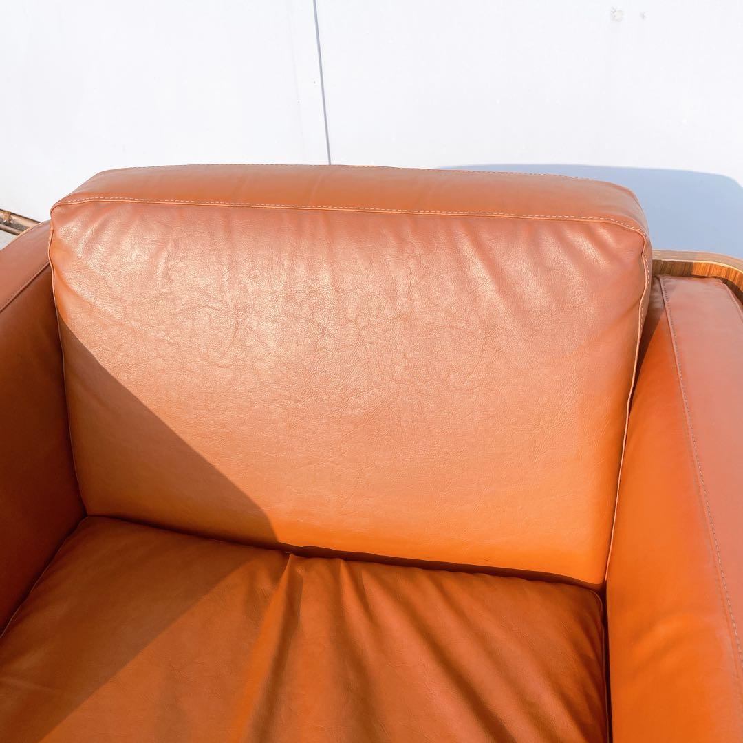 天童木工Haco チェア① ソファ 1人掛け 本革 レザー 椅子 アームチェア