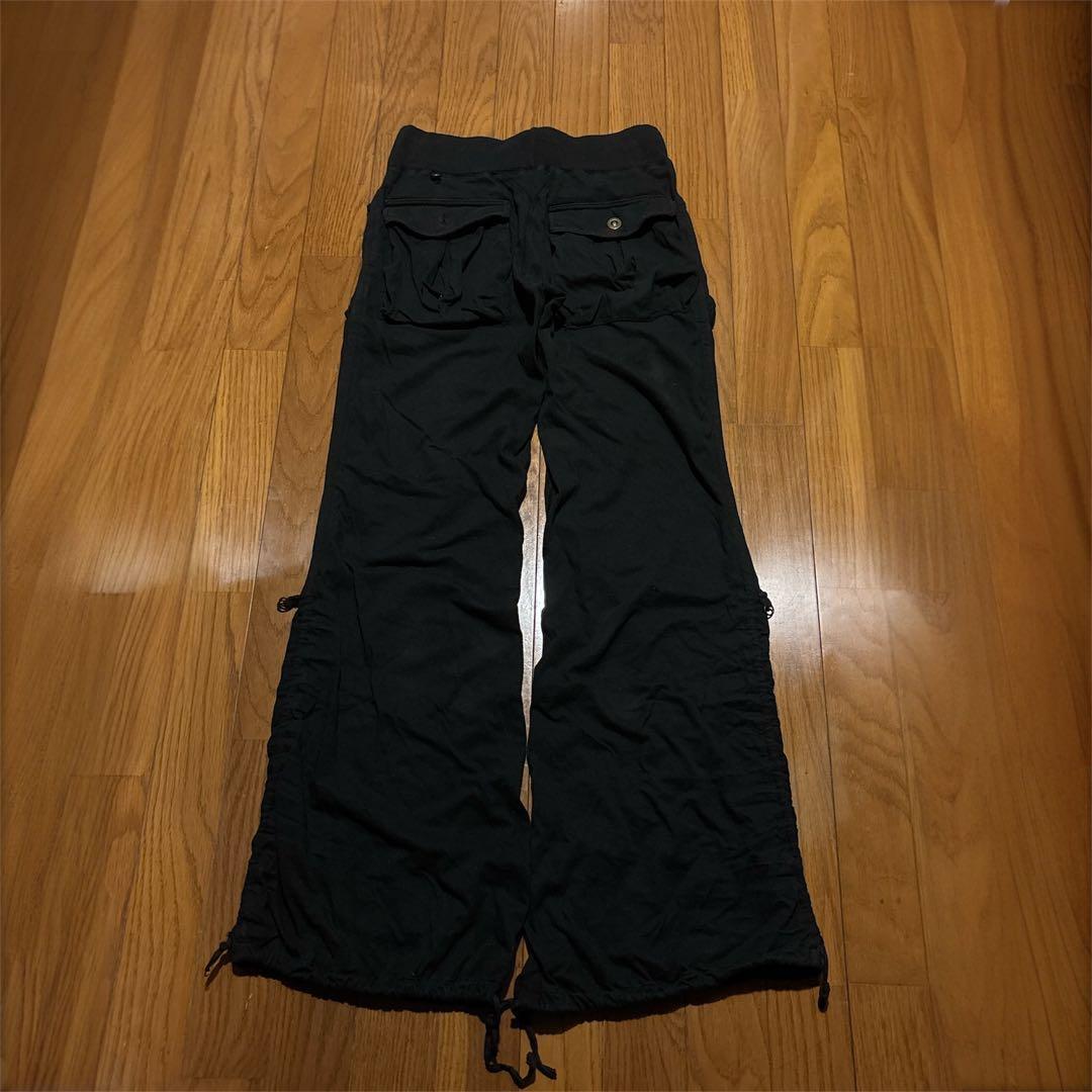 00s goa cargo sweat flare pants グランジ y2k