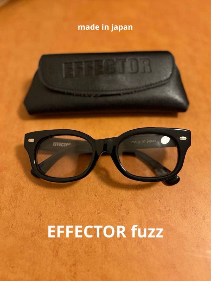 EFFECTOR fuzz ブラック サングラス ケース付き