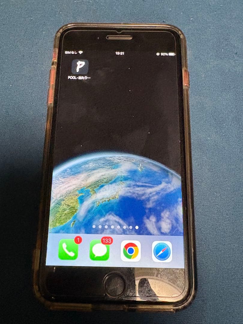 iPhone8Plus 256GB 指紋認証不良simロック有