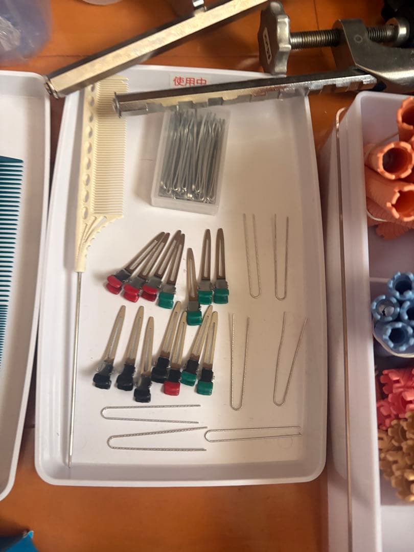 美容師国家試験一式道具 オールウェーブ ワインディング まとめ売り