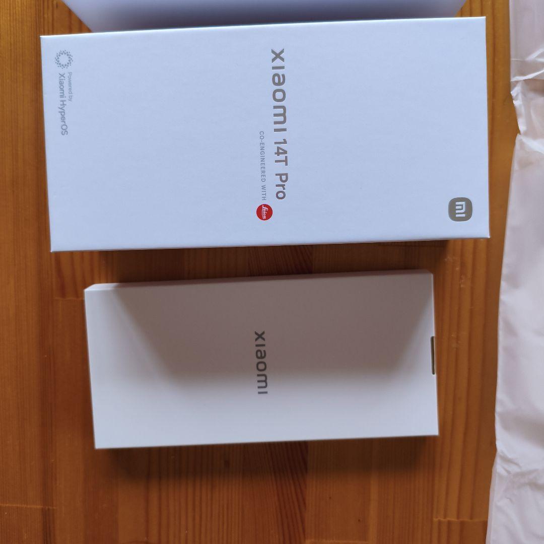 値下げ交渉可　Xiaomi 14T Pro 120W充電器セット箱のみ　本体なし