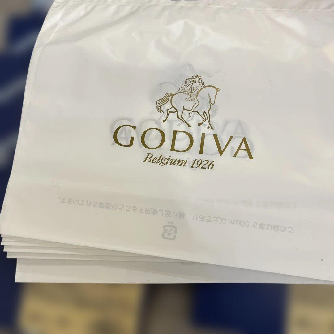 アリスのティーパーティーカレ10箱セット袋10枚付き　ゴディバ　バレンタイン