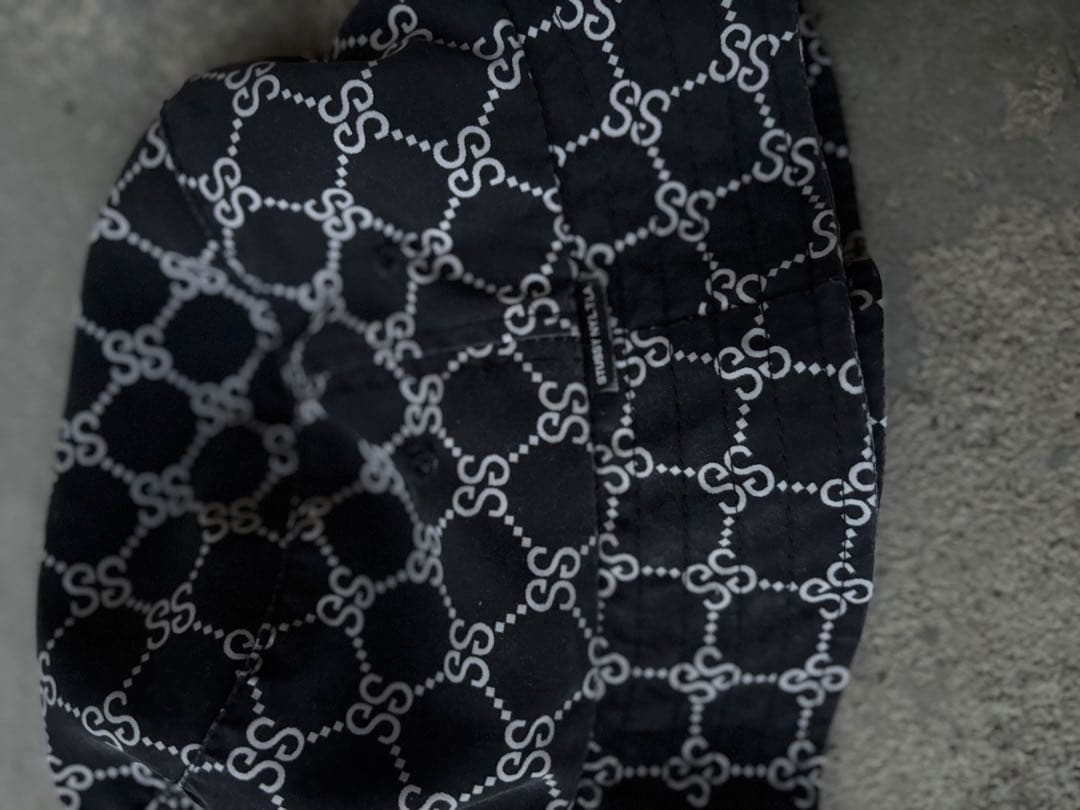 OLD STUSSY モノグラム ハット MADE IN USA