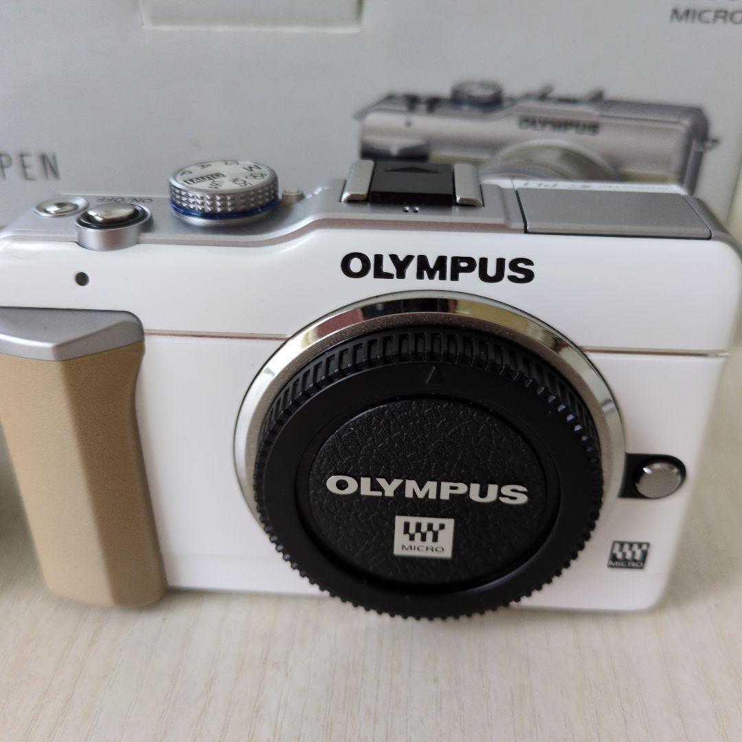 OLYMPUS PEN E-PL1 ホワイト レンズ付き
